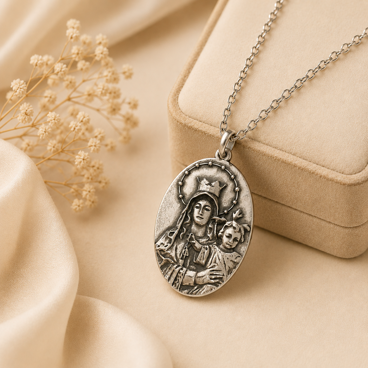 Medalla artesanal personalizada